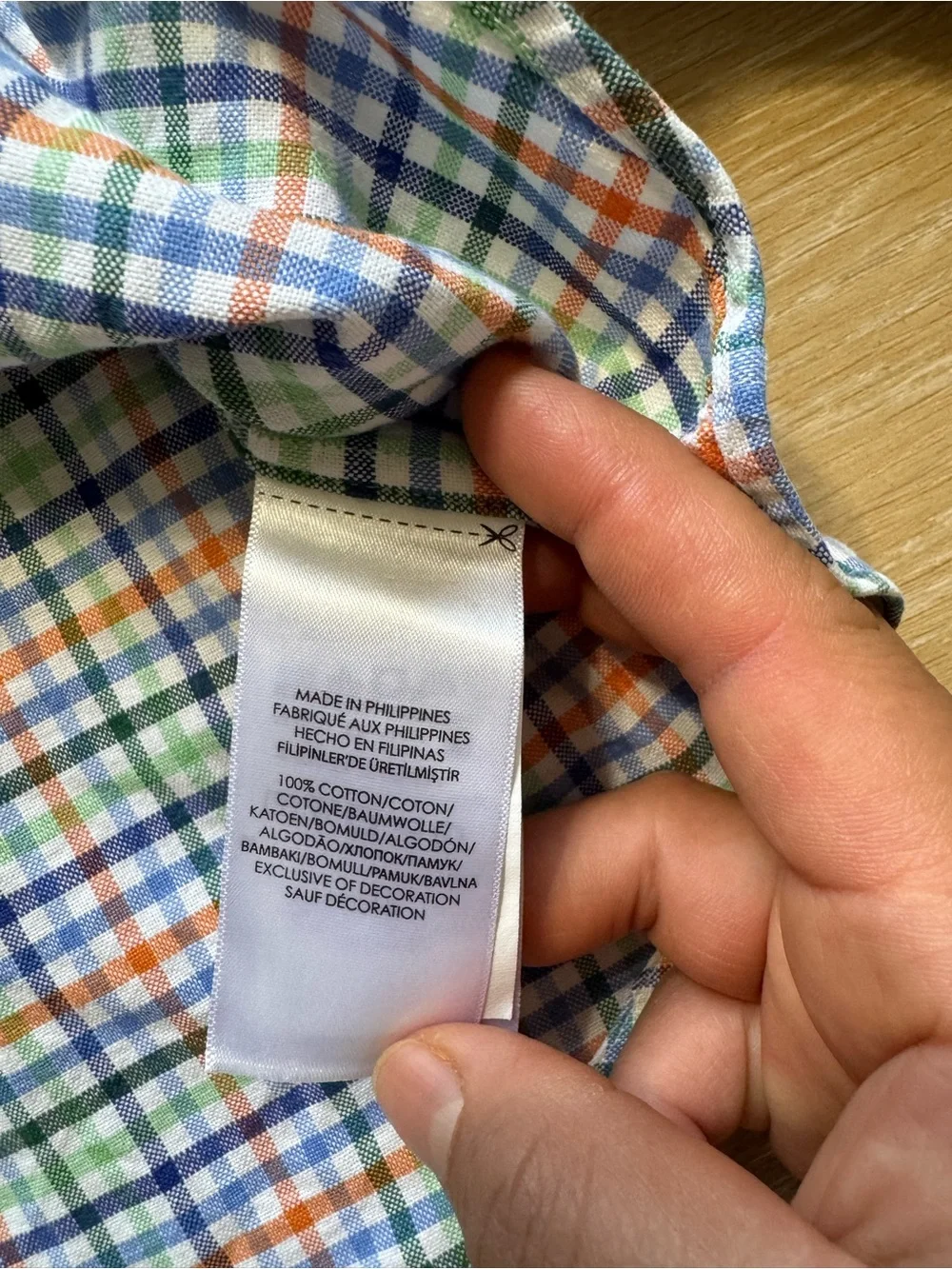 Polo by Ralph Lauren Men’s Multicolor Plaid Button-Down Shirt - White Base